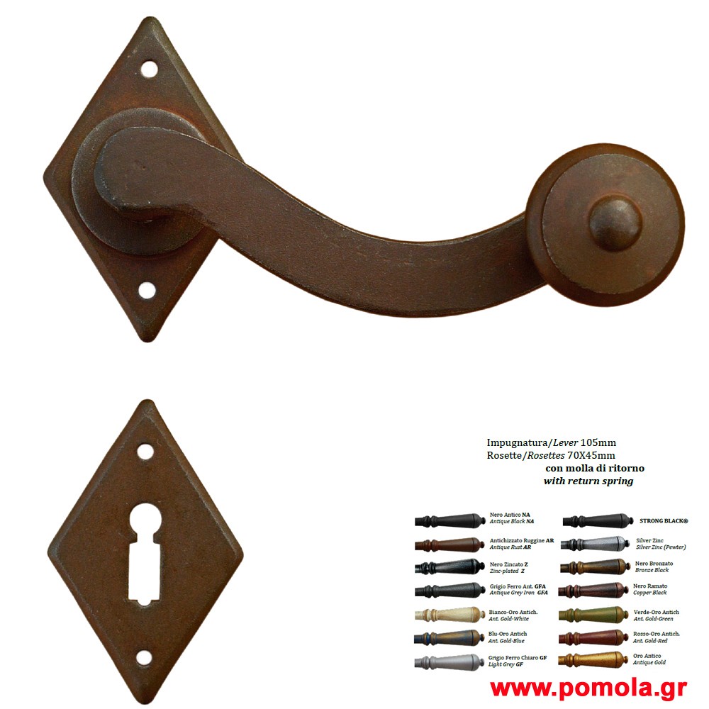 104 Πομολα Πορτας ΙΤΑΛΙΑΣ σφυριλατα glbsr