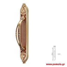 1185 Πομολο εξωπορτας Ιταλιας GOLD