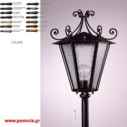020 Φαναρι Φωτιστικο εξωτερικου χωρου Σφυριλατο ΙΤΑΛΙΑΣ glbs