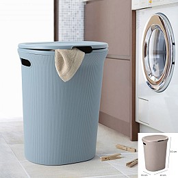 181 Καλάθι απλυτων πλαστικο 40L