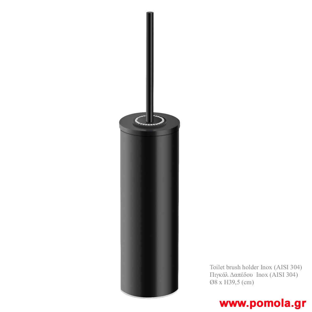 580 Πιγκαλ μαυρο ματ με στρας