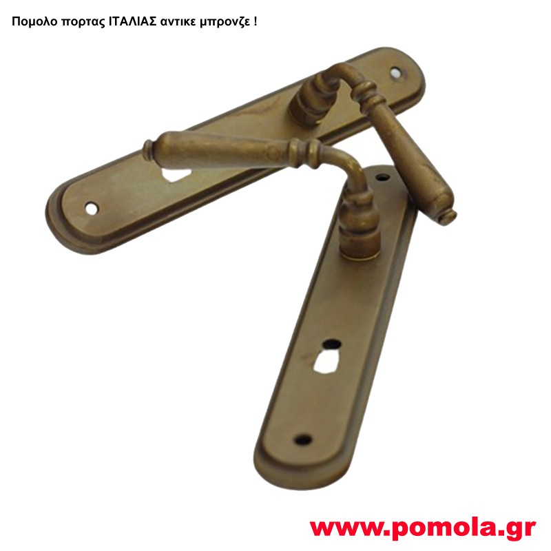 2185 Πομολο πορτας Ιταλιας αντικε μπρονζε csmd