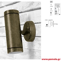 021 Φαναρια Φωτιστικα Εξωτερικου χωρου Ορειχαλκινα Μπρουτζινα