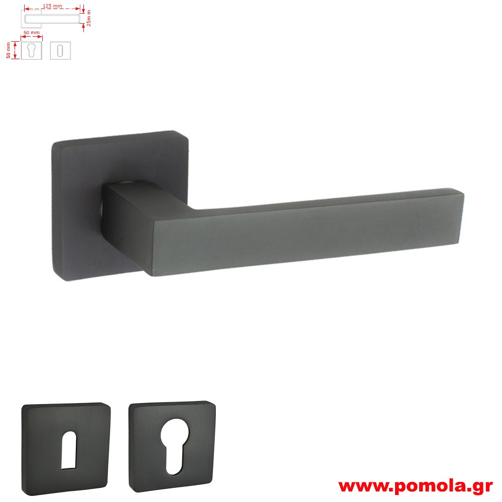 053 Πομολο πορτας ανθρακι zbls