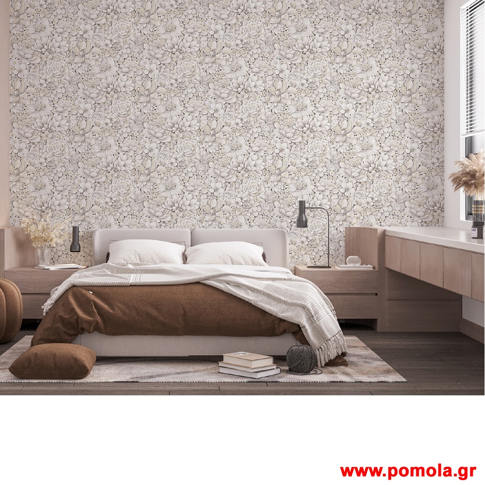 081 Ταπετσαρια τοιχου Botanica zrv