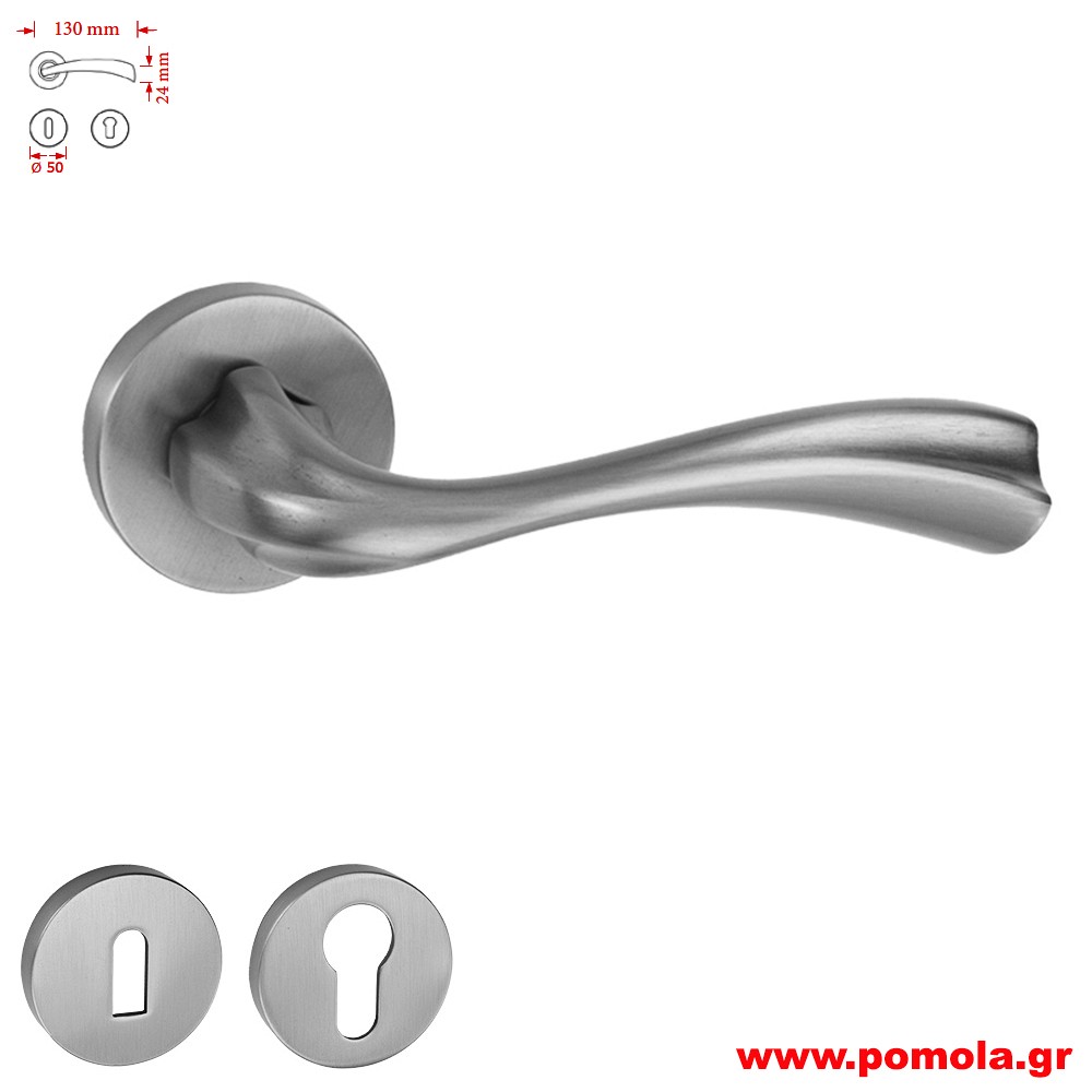 079 Πομολο πορτας νικελ ματ zbls