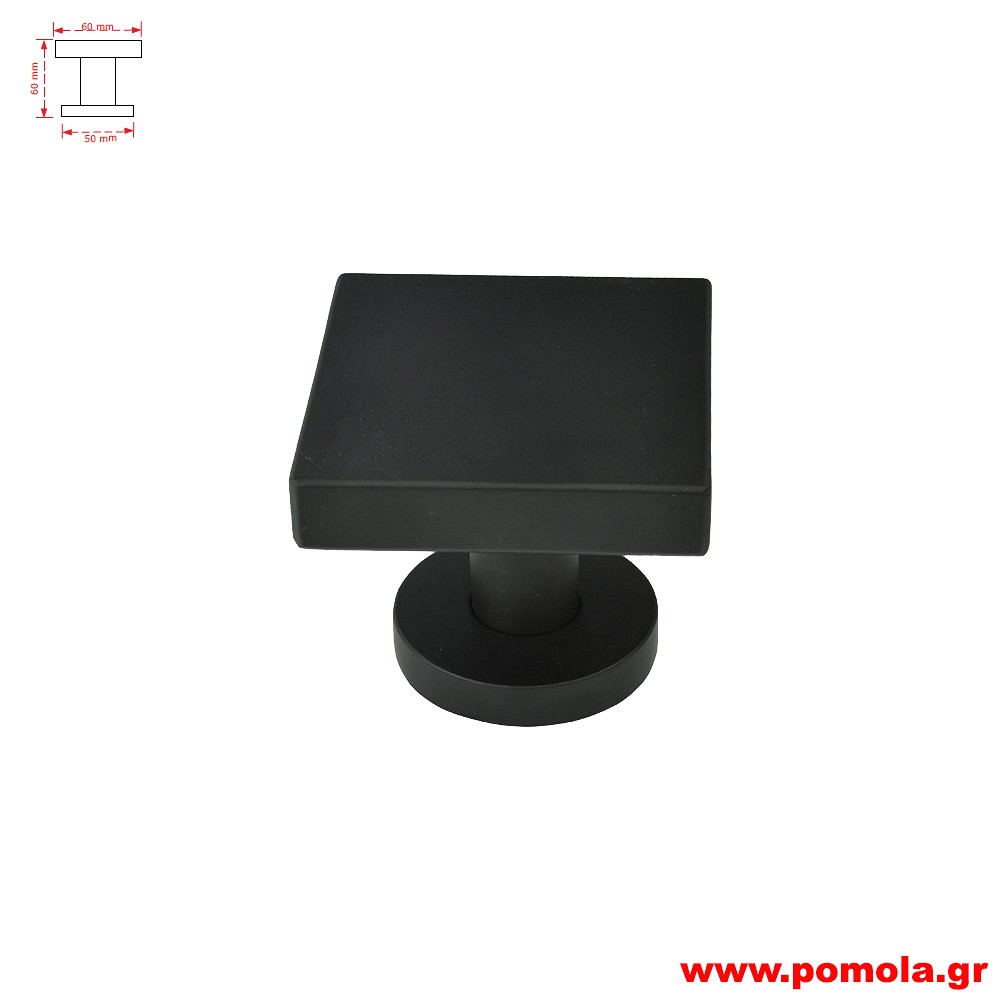 1190 Μπουλ Εξωπορτας μαυρο ματ zbls