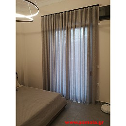 900 Τοποθετηση Κουρτινας με ραφη wave