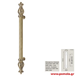 555a Λαβη εξωπορτας Ιταλιας GOLD