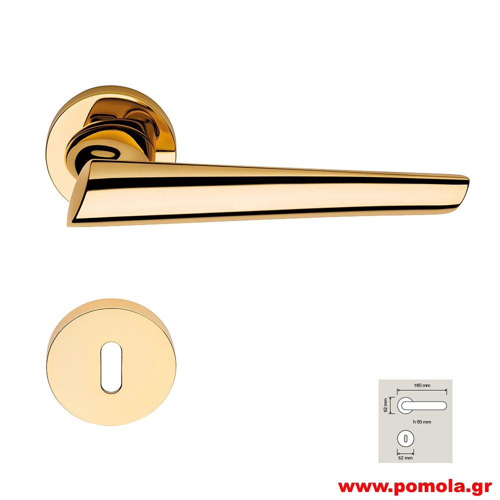 1230b Πόμολο Ιταλίας GOLD