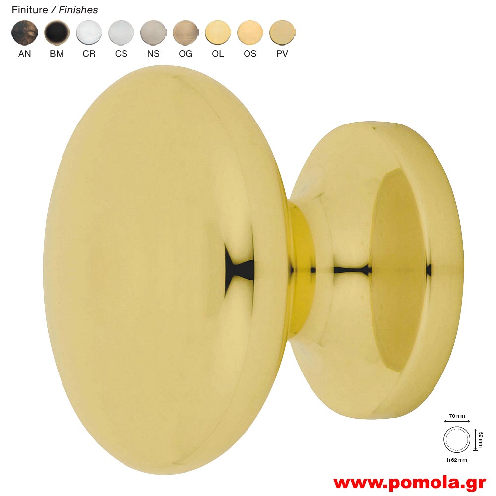 179 Πόμολα Εξώπορτας ΙΤΑΛΙΑΣ με παραγγελία