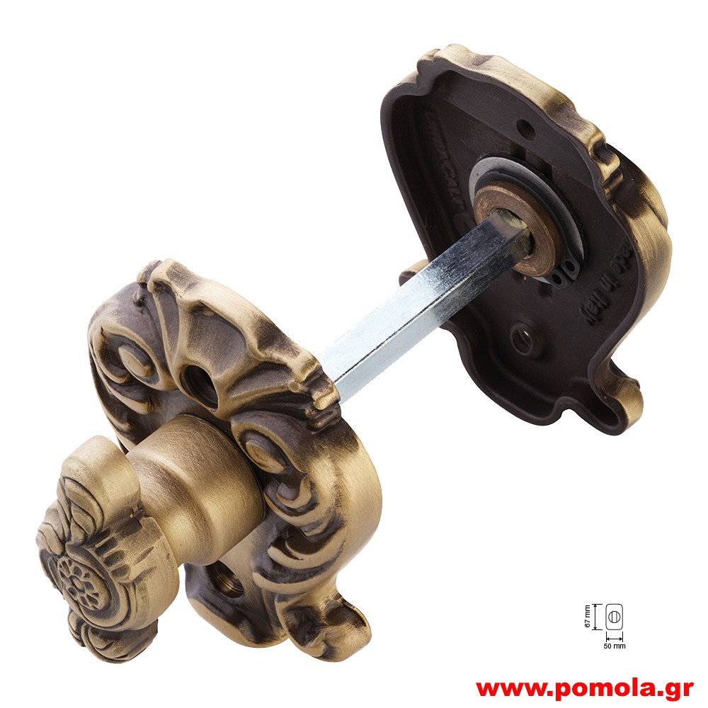 008 Επιστόμιο πόρτας μπάνιου, κλείστρο wc ΙΤΑΛΙΑΣ