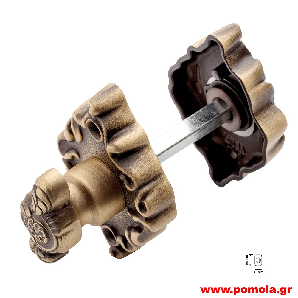 010 Επιστόμιο πόρτας μπάνιου, κλείστρο wc ΙΤΑΛΙΑΣ