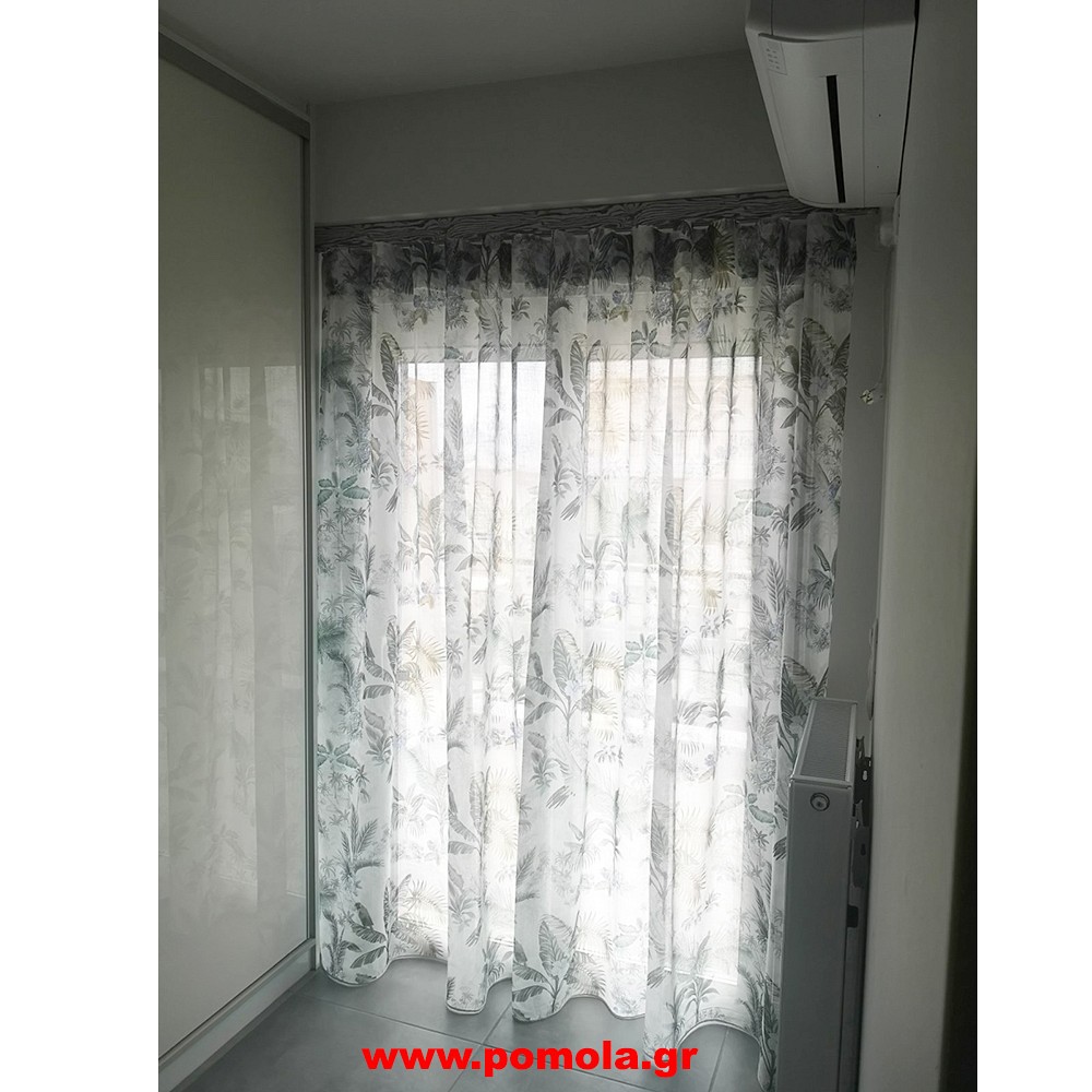 942 Κουρτινα με ραφη wave