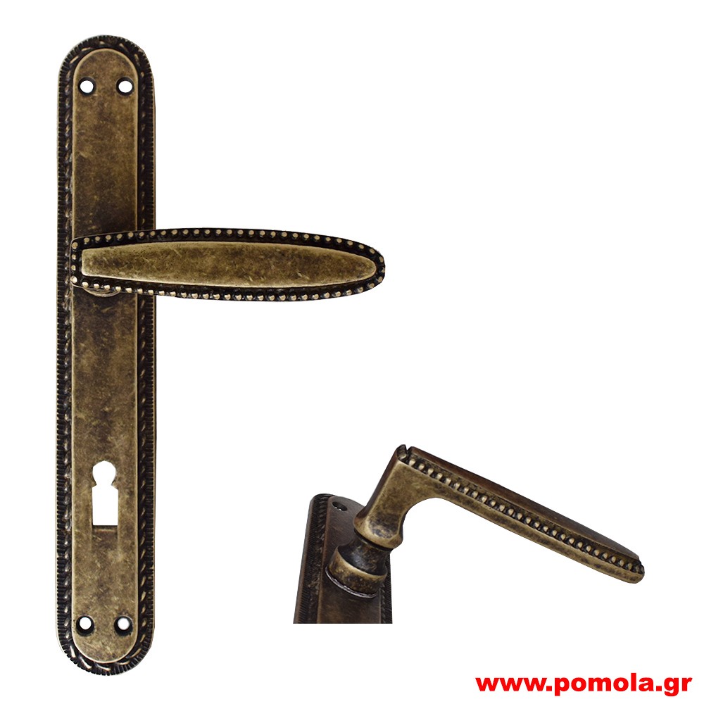 2259 Πόμολο πόρτας αντικέ μπρονζέ Ιταλιας