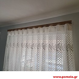 956 Κουρτινα με ραφη wave