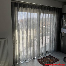 1000 Κουρτίνα με ραφή wave