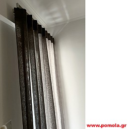 982 Κουρτινα με ραφη wave