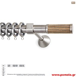 106 Κουρτινοβεργα Φ 25