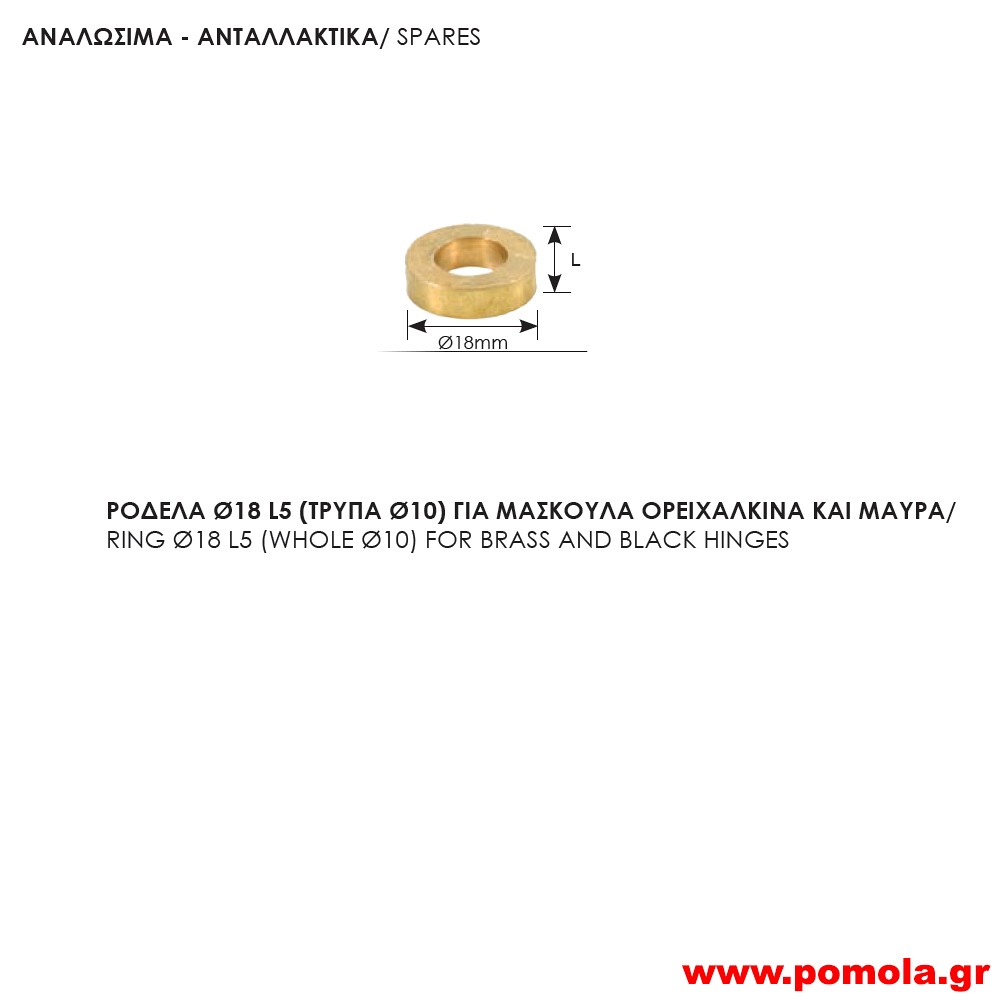 204 Ανταλλακτικά για μάσκουλα