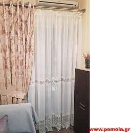 1022 Κουρτίνα με κουρτινα Macrame