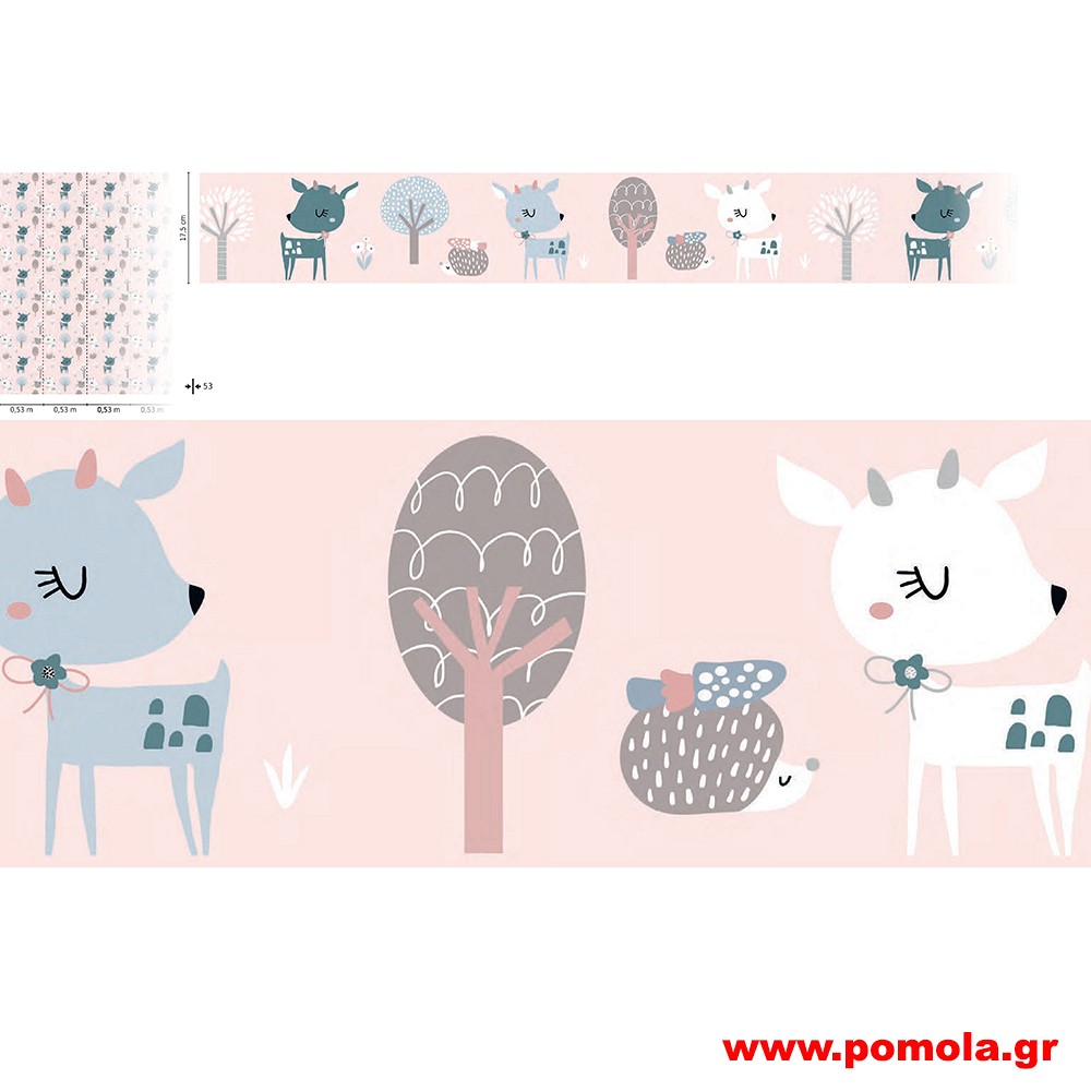 272 Ταπετσαρία τοίχου παιδική kdswll zrv