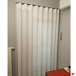 1072 Κουρτίνα με ραφή wave
