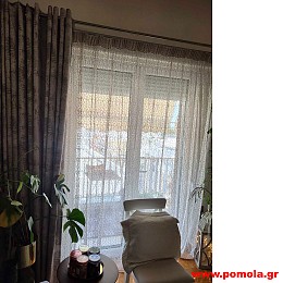 1077 Κουρτίνα με τρουκς διπλή