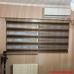 1091 Σκίαση με διπλό ρόλλερ