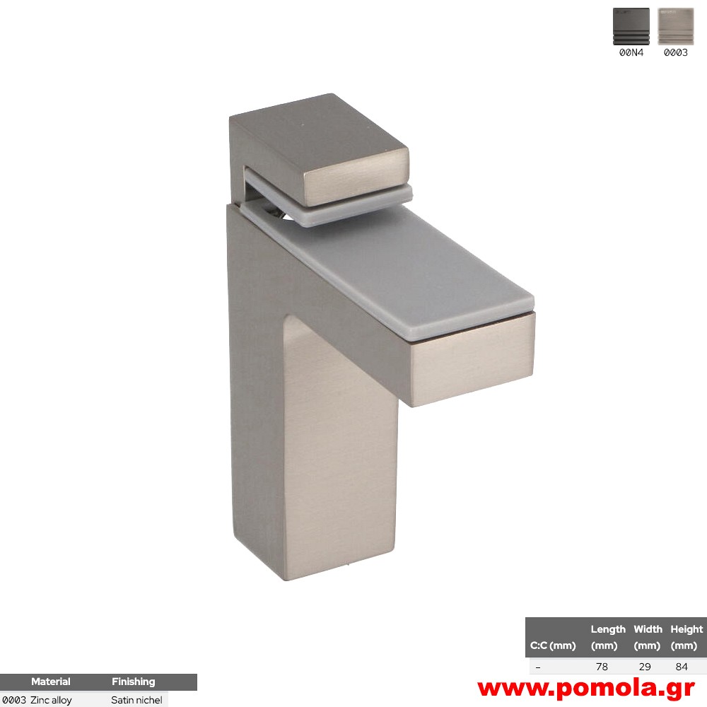 166 Στήριγμα ραφιών , κρυστάλλων