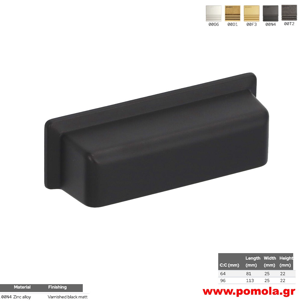 183 Χούφτα κουζίνας, ντουλάπας, επίπλου, επίπλων, ΙΤΑΛΙΑΣ