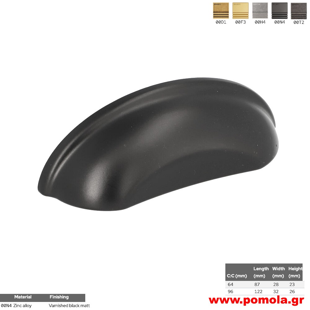 188 Χούφτα κουζίνας, ντουλάπας, επίπλου, επίπλων, ΙΤΑΛΙΑΣ