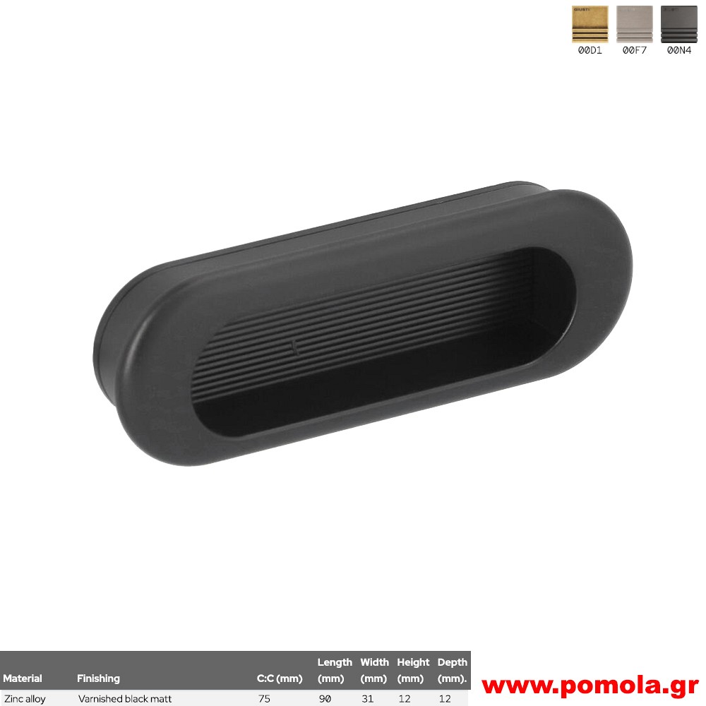 295 Χούφτα κουζίνας, ντουλάπας, επίπλου, επίπλων, ΙΤΑΛΙΑΣ