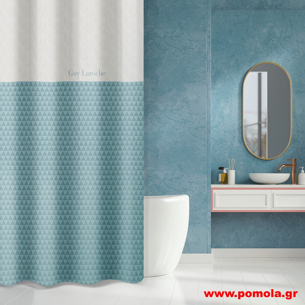 1085 ΚΟΥΡΤΙΝΑ ΜΠΑΝΙΟΥ 1,80 x 1,85 (Y) AQUA