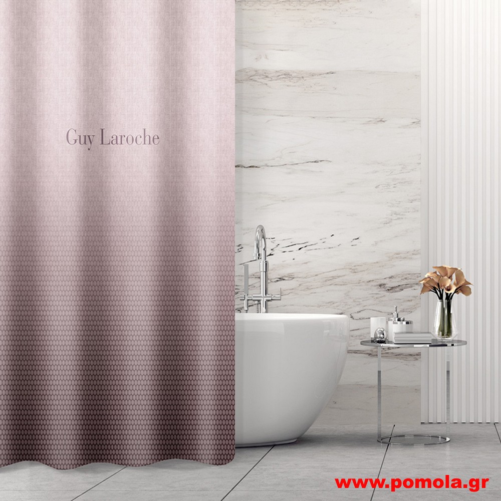 1108 Κουρτίνα μπάνιου με 2,40 πλάτος  Χ 1,85 ύψος MELANZE