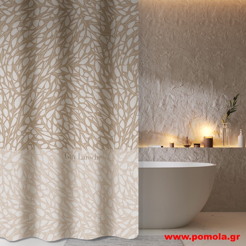 1116 Κουρτίνα μπάνιου με 2,40 πλάτος  Χ 1,85 ύψος VOLCANO