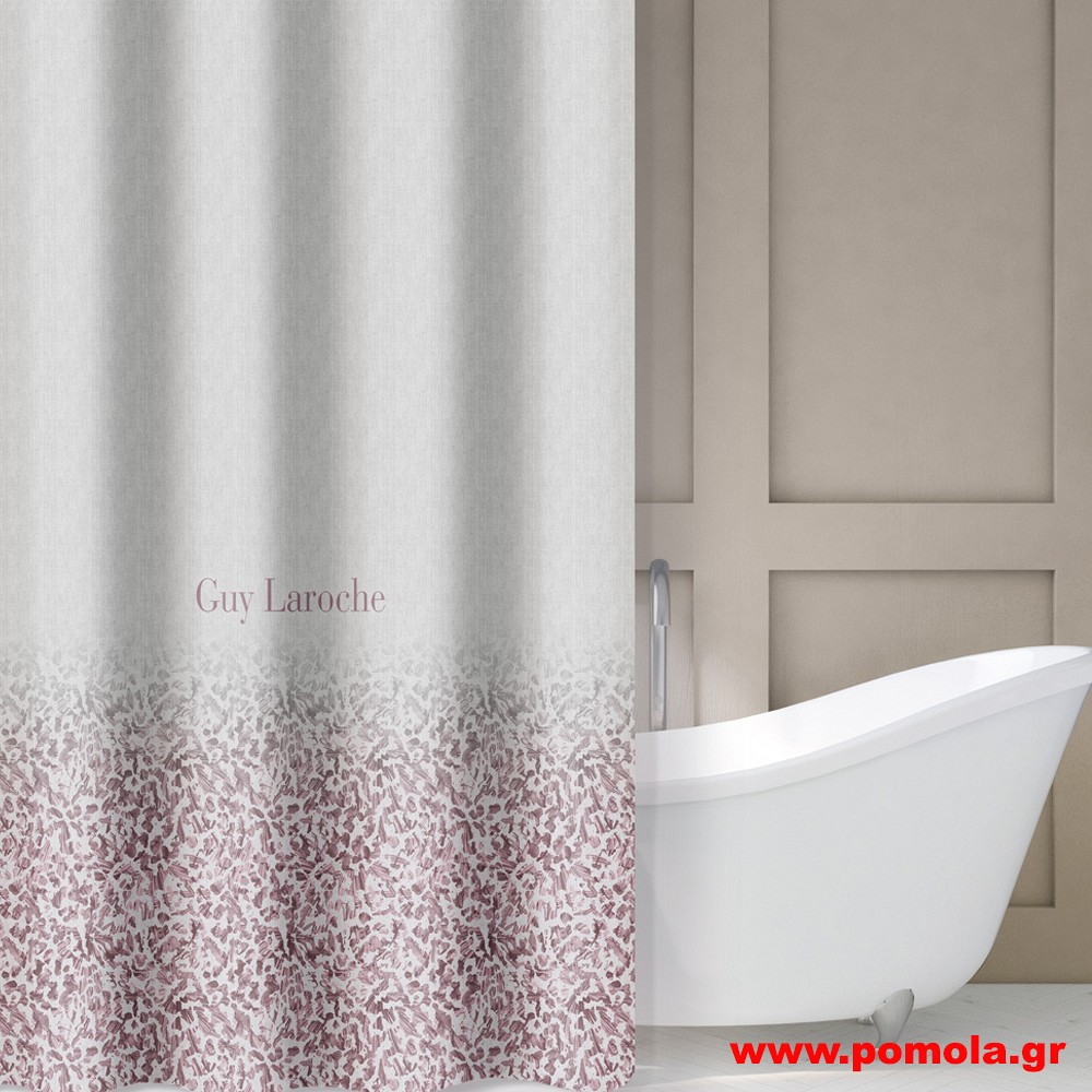 1119 Κουρτίνα μπάνιου με 2,40 πλάτος  Χ 1,85 ύψος MELANZE