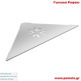 065 Γωνιακό Ραφάκι WHITE MAT ΛΕΥΚΟ ΜΑΤ