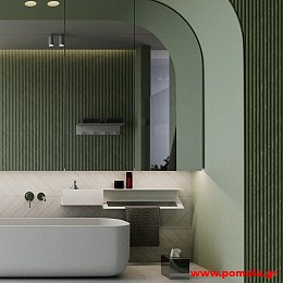 004 Αρχιτεκτονική Γραμμική σειρά μπάνιου