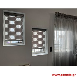 1141 Σκίαση με διπλό ρόλλερ
