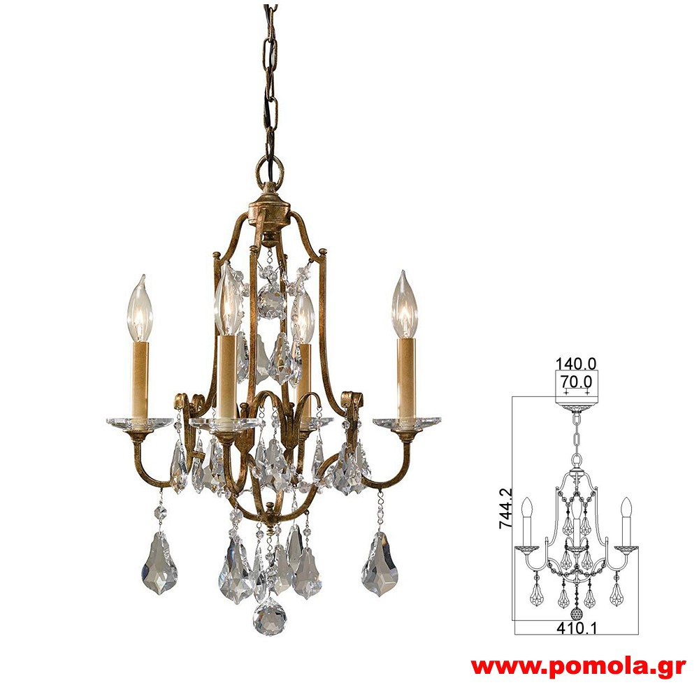 1314 Φωτιστικά εσωτερικού χώρου ΚΛΑΣΣΙΚΑ ΚΑΙ VINTAGE Β