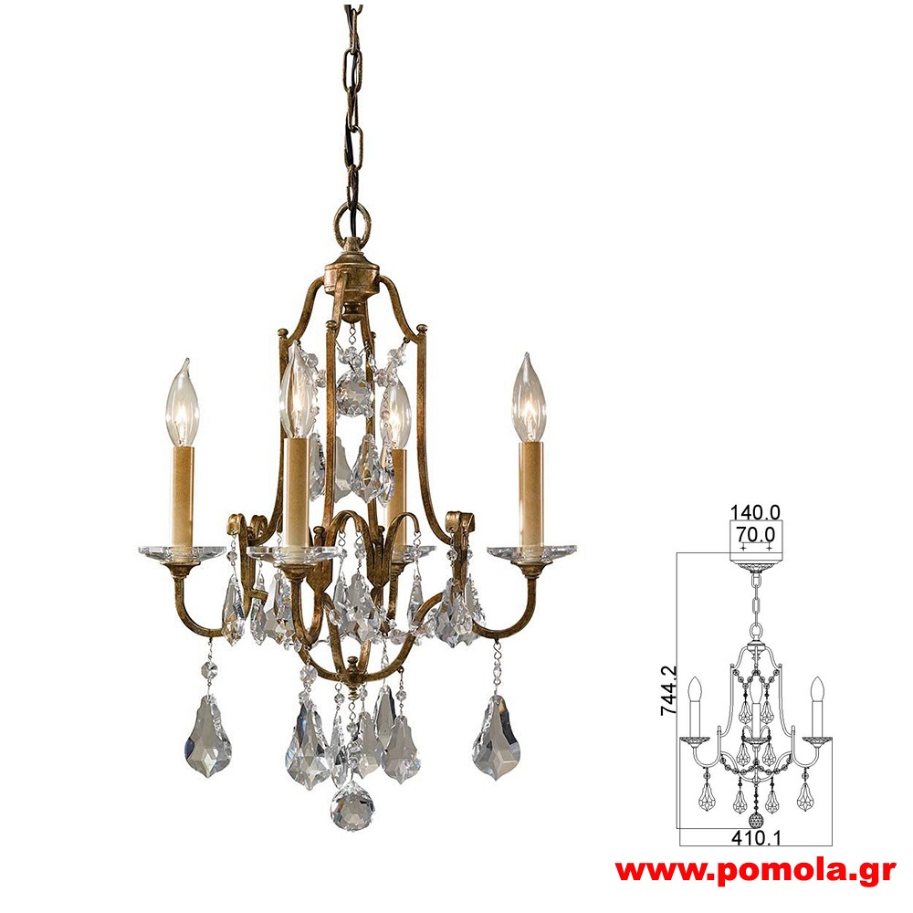 1316 Φωτιστικά εσωτερικού χώρου ΚΛΑΣΣΙΚΑ ΚΑΙ VINTAGE Β