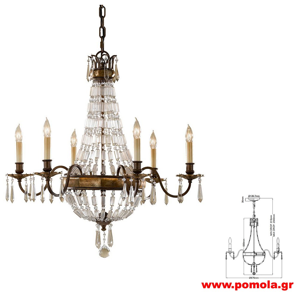 1322 Φωτιστικά εσωτερικού χώρου ΚΛΑΣΣΙΚΑ ΚΑΙ VINTAGE Β