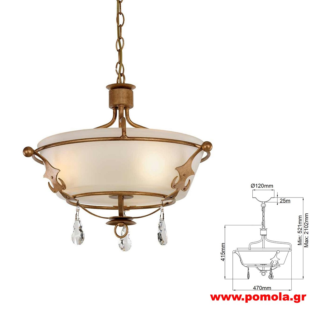 1432 Φωτιστικά εσωτερικού χώρου ΚΛΑΣΣΙΚΑ ΚΑΙ VINTAGE Β