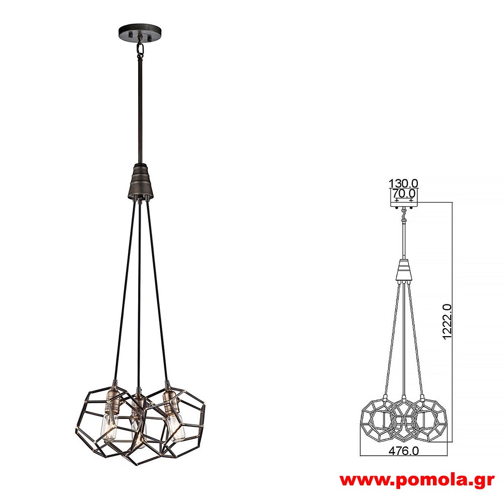 1607 Φωτιστικά εσωτερικού χώρου ΚΛΑΣΣΙΚΑ ΚΑΙ VINTAGE Β