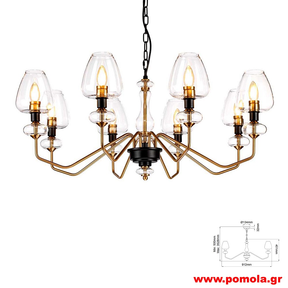 885 Φωτιστικά εσωτερικού χώρου ΚΛΑΣΣΙΚΑ ΚΑΙ VINTAGE Β