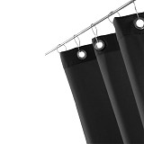 LOFT DVS    Shower curtain Nylon - black