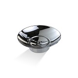 DW 481 Soap dish - chrome round - with metal insert
