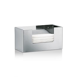 DW 117 Tissue box - stainless steel matt