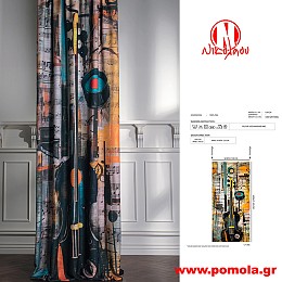 005 Κουρτίνα με εκτύπωση